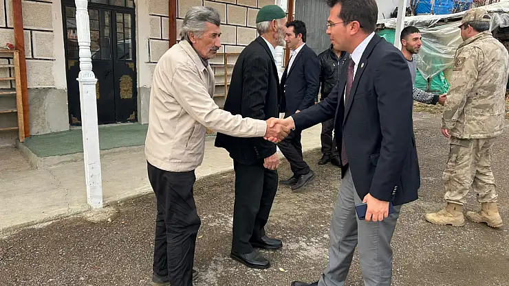 Kaymakam Adıbelli Karadağ Mahallesi'ni Ziyaret Etti