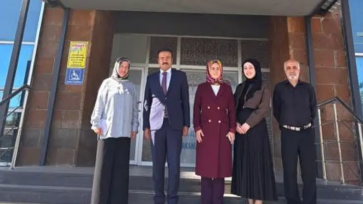 Kaymakam Bingöl'den Başhekim Cengiz'e Hayırlı Olsun Ziyareti