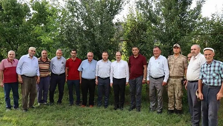 Kaymakam Çelik, Bahçecik Mahallesi'ni Ziyaret Etti