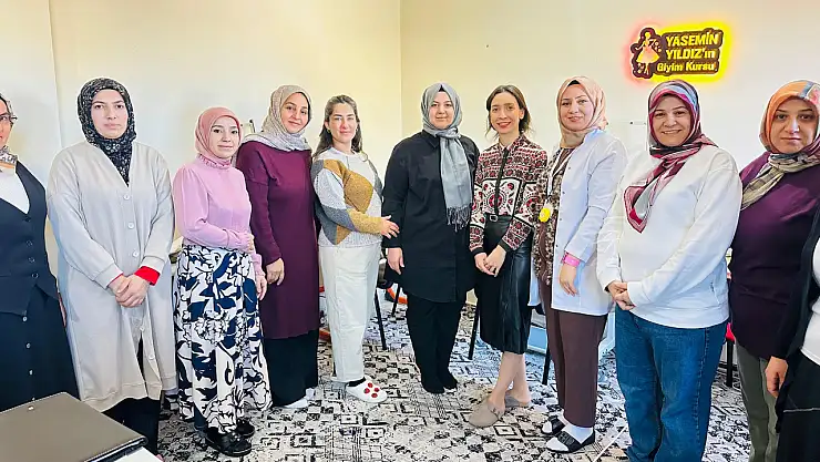 Kaymakam Eşi Gamze Karaloğlu, Hünerli Kadınlarla Bir Araya Geldi