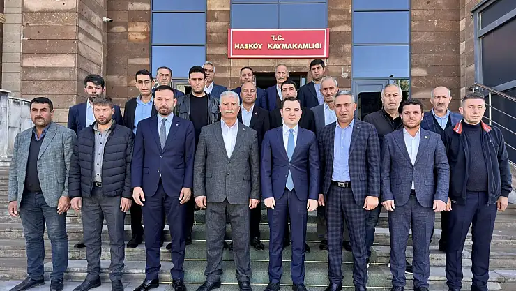 Kaymakam İsmail Güney'den Muhtarlar Günü Ziyareti