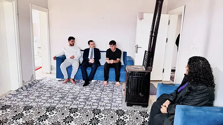 Kaymakam İsmail Güney'den Vatan Mahallesi'nde Hane Ziyareti
