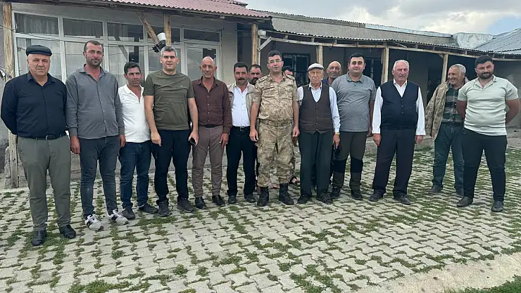 Kaymakam Korkusuz Dedebulak'ta vatandaşlarla buluştu