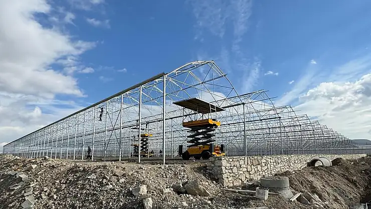 Kaymakam Korkusuz, Diyadin Tarıma Dayalı İhtisas OSB'nin gelişim sürecini inceledi