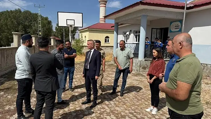 Kaymakam Minuz, köy ziyaretlerinde vatandaşların sorunlarını dinledi