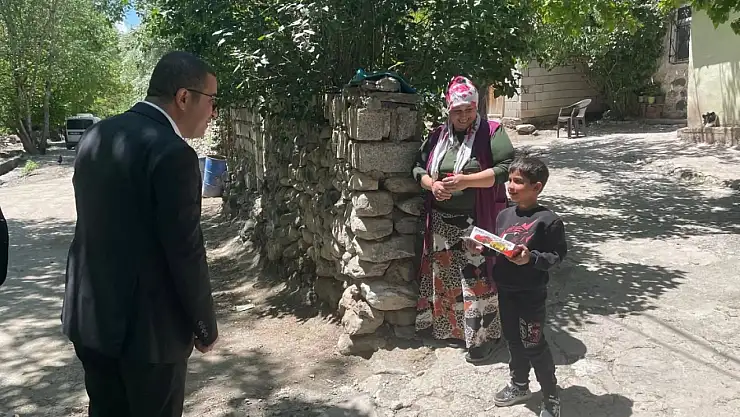 Kaymakam Okan Daştan'dan Mahalle Ziyareti: Altyapıya Destek, Çocuklara Gülümseme