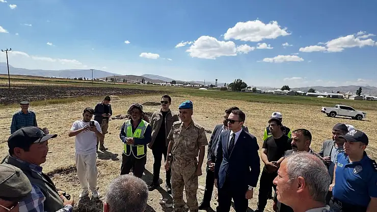 Kaymakam Süleyman Bakan, Tarihi Hanköy Kazı Alanında İncelemelerde Bulundu