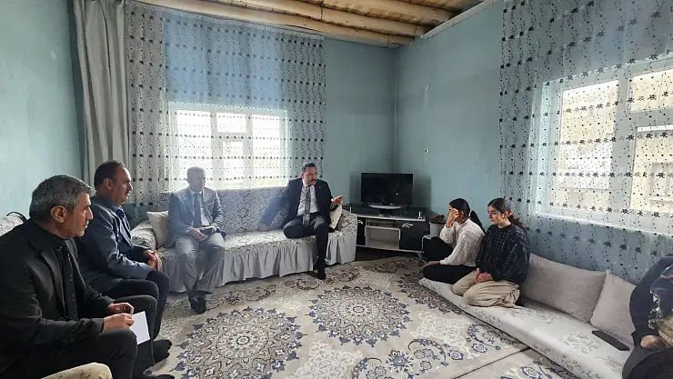 Kaymakam Türkmenoğlu'ndan Aile Ziyareti