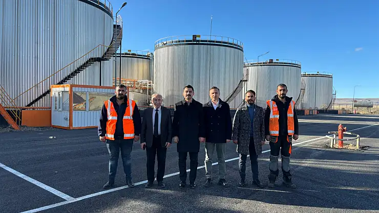 Kaymakam Tutal'dan Karayolları Şantiyelerine İnceleme Ziyareti