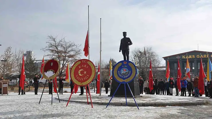 Kazım Karabekir Paşa Kars'ta düzenlenen törenle anıldı