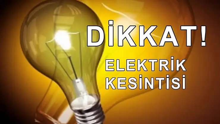 Kırşehir'de 10 Kasım 2025 elektrik kesintisi yaşanacak. Elektrik kesintisi olan ilçelerin tam listesi