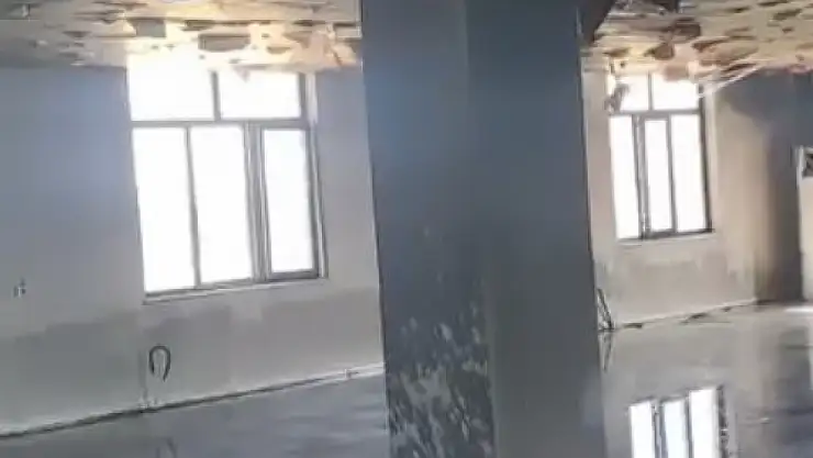 Korkut'ta taziye evinde çıkan yangın, itfaiye ekiplerinin müdahalesiyle kontrol altına alındı