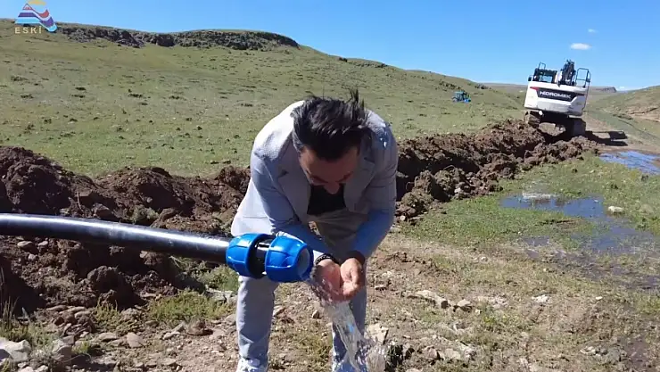 Köyde Yüzyıllık Su Sorunu Nihayet Çözüme Kavuştu!