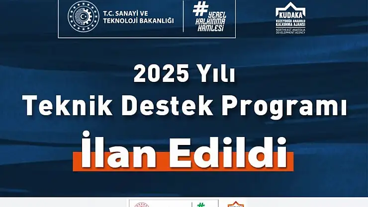 KUDAKA'nın 2025 yılı teknik destek programı ilan edildi