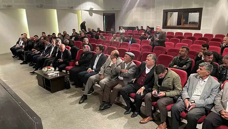 Malazgirt'te 'Köylere Hizmet Götürme Birliği Encümen Seçimi' yapıldı