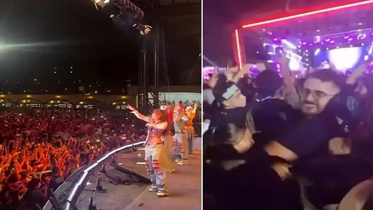 Manifest Konserinde Gerilim Tırmandı: Genç Kızın Tokat Anı Olay Yarattı!
