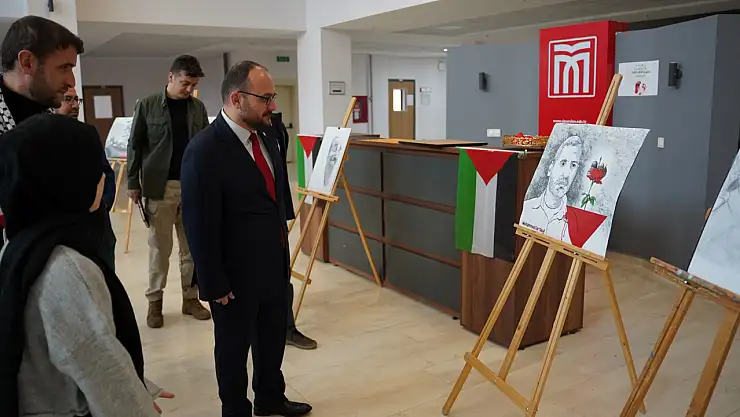 MAUN'da Gazze: Direniş ve Diriliş Sergisi Ziyarete Açıldı