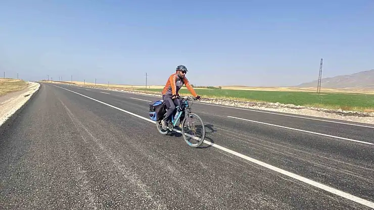 Mersinli Bisikletçi, Van Gölü İçin Pedal Tutuştu