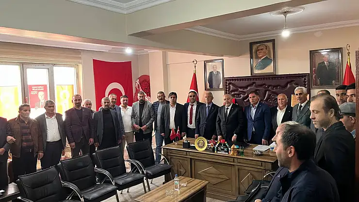 MHP Ağrı İl Teşkilatı bayramlaşma programında buluştu
