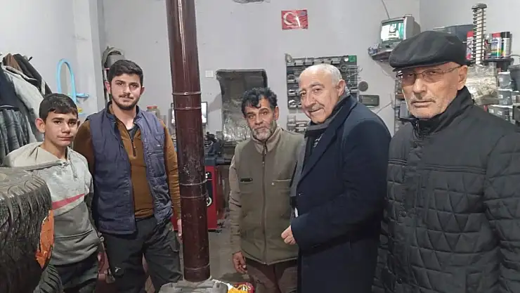 MHP Ağrı İl Teşkilatı esnaf ve vatandaşlarla buluştu