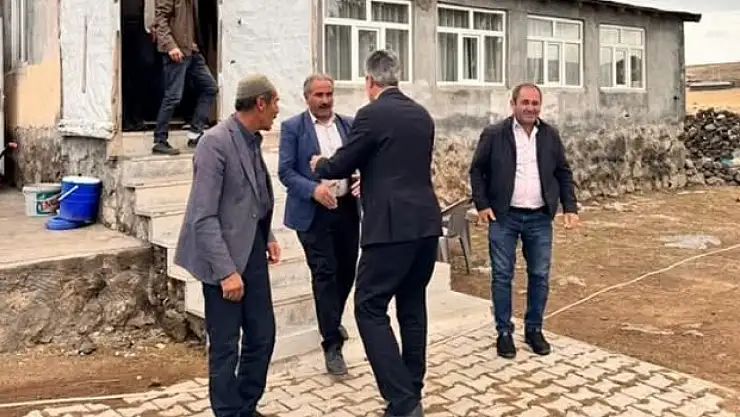 MHP Heyeti Hayırlı Günler Komşum Ziyaretleri Kapsamında Köyleri Ziyaret Etti
