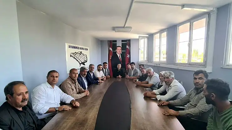 Milletvekili Kilerci Diyadin'de muhtarlar ile buluştu