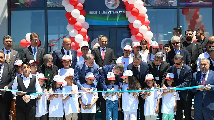 Milli Eğitim Bakanı Yusuf Tekin, Van Erciş'te BİLSEM Açılışını Gerçekleştirdi