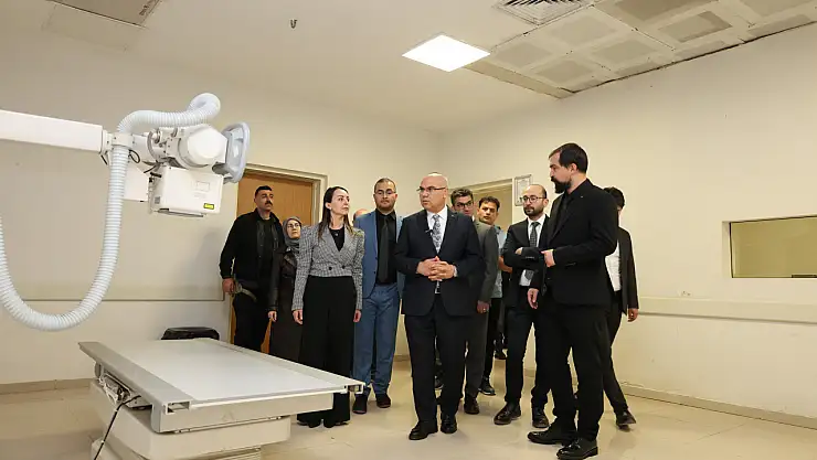 MR kuyrukları kısalıyor: Vali Koç'tan detaylı hastane ziyareti