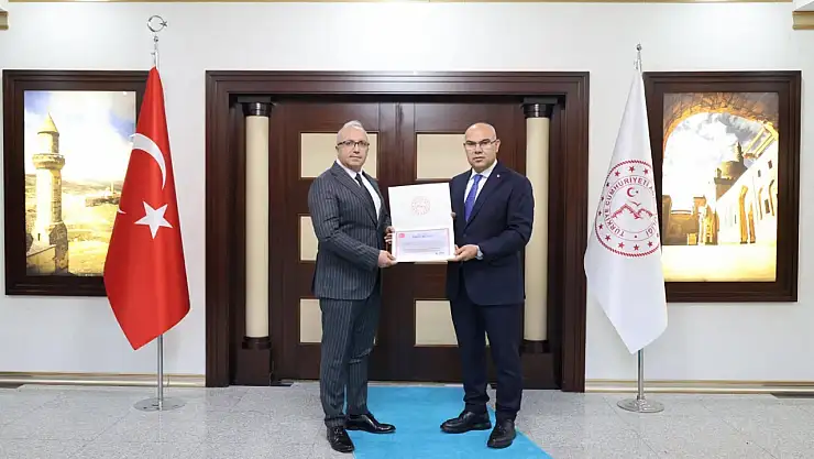 Müdür İpar, Vali Mustafa Koç'a veda ziyaretinde bulundu