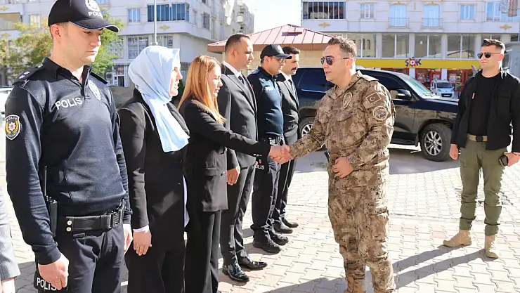 Müdür Önder, Patnos Emniyetinde İncelemelerde Bulundu