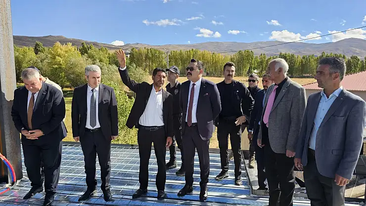 Muradiye'de Yeni Cami İnşaatında Kurban Kesimi ve Beton Dökme Programı Gerçekleştirildi