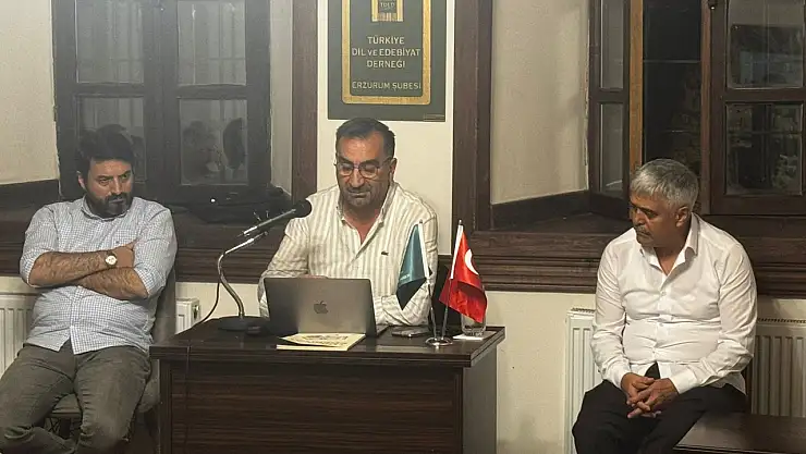 Murat Ertaş, Türk ve Kürt Kelimelerinin Tarihsel Yolculuğunu EBB Dil ve Edebiyat Konağı'nda Anlattı