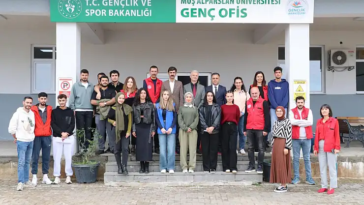 Muş Alparslan Üniversitesi Genç Ofisi'nde İncelemeler Yapıldı
