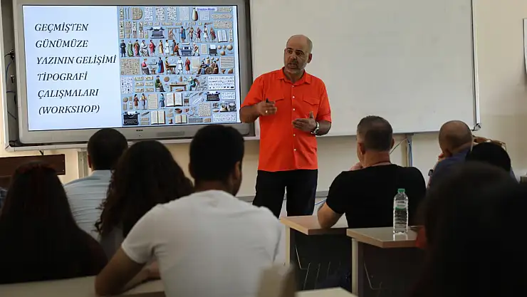 Muş Alparslan Üniversitesi'nde Geçmişten Günümüze Yazının Gelişimi Semineri