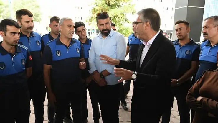 Muş Belediye Eşbaşkanı Sırrı Söylemez, Zabıta Haftası'nı Kutladı