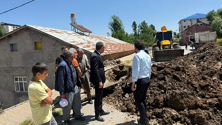 Muş Belediyesi Eş Başkanı Sırrı Söylemez, İmar Yolu Çalışmalarını İnceledi