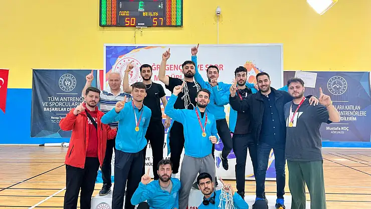 Muş Erkek Basketbol Takımı Bölge Şampiyonu Oldu