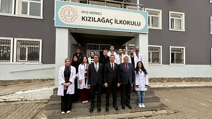 Muş İl Millî Eğitim Müdürü Abdulkadir Altay'dan Kızılağaç Okullarına Ziyaret