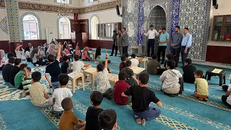 Muş İl Müftüsü İbrahim Yavuz, Tuba Camii'nde Yaz Kur'an Kursu Açılışına Katıldı