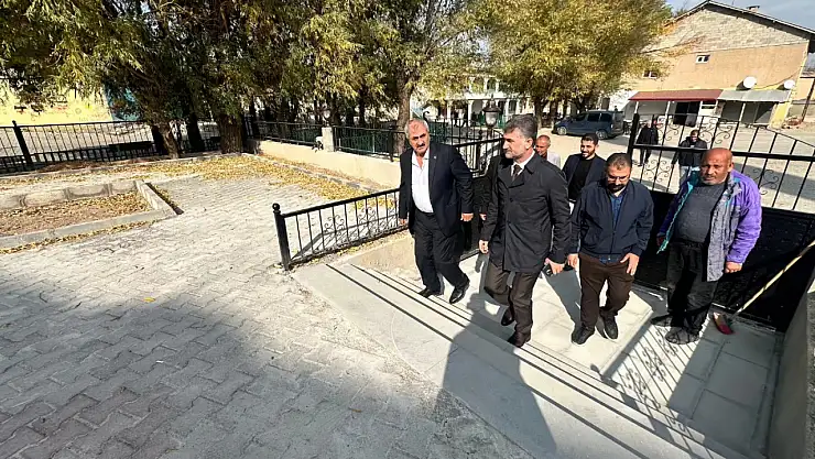 Muş İl Müftüsü Yavuz, Karaağaç Cami İnşaatını Ziyaret Etti