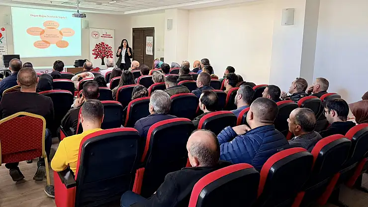 Muş İl Özel İdaresi Personeline Organ Bağışı Eğitimi Verildi