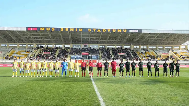 Muş Spor, Ziraat Kupası'nda Konyaspor'a 4-1 yenilerek elendi