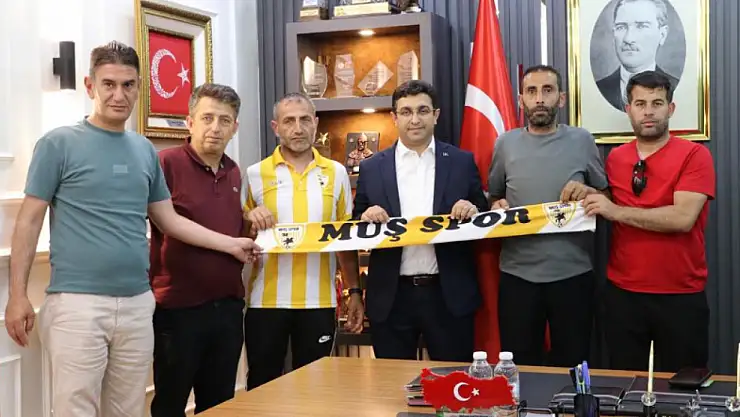 Muş Sporsevenler Taraftar Grubu'ndan İl Müdürü Taşdemir'e Ziyaret