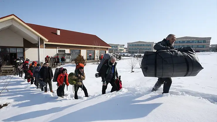 Muş'ta 105 dağcı kış eğitimi alıyor