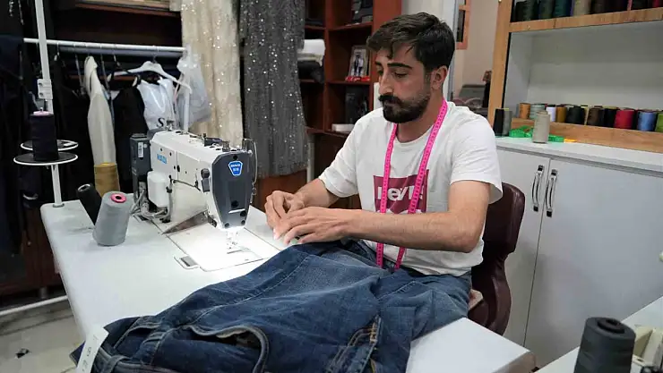 Muş'ta Bayram Hazırlığı Terzi Dükkanlarında Artan Müşteri Talepleri Dikkat Çekiyor