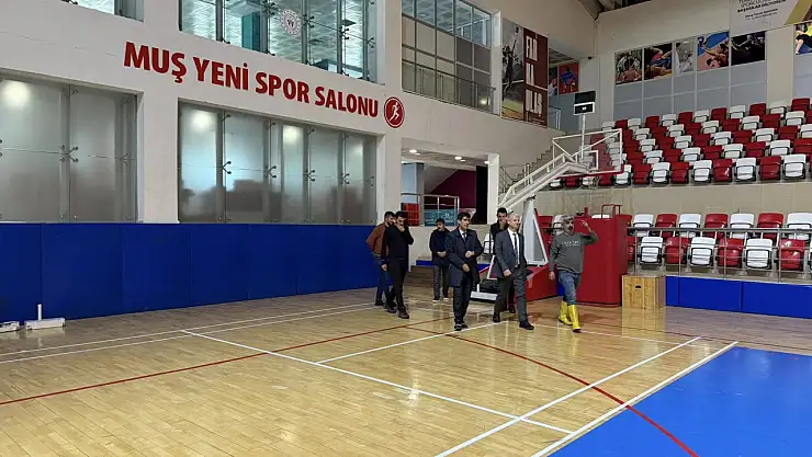 Muş'ta Gençler İçin Modern Spor Tesisleri