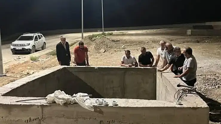 Muş'ta İçme Suyu Arıtma Tesisi Çalışmaları Gece Yarısı Takip Edildi