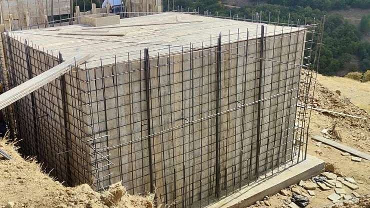 Muş'ta içme suyu deposu yapım çalışmaları sürüyor, halk sağlıklı suya kavuşacak