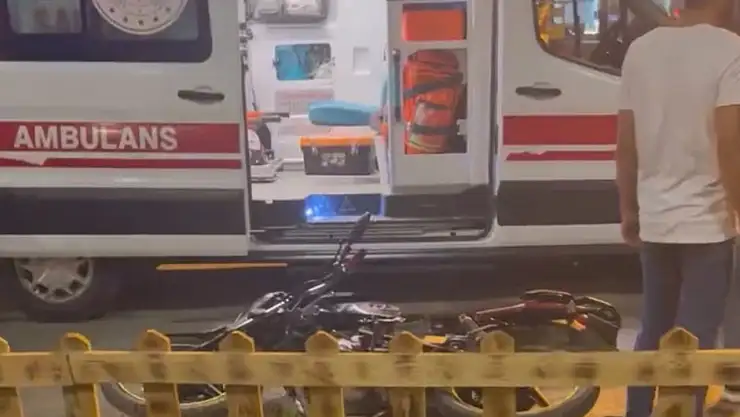 Muş'ta otomobil-motosiklet kazasında iki kişi yaralandı, polis inceleme başlatıldı