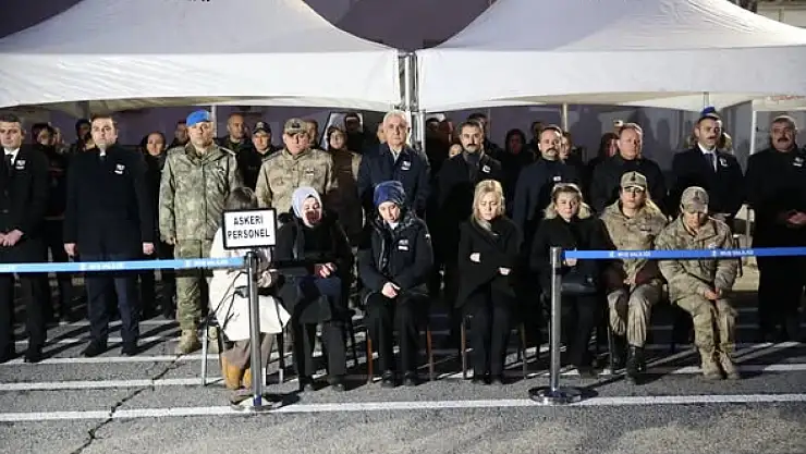 Muş'ta Şehit Jandarma Komutanı İçin Cenaze Töreni Düzenlendi